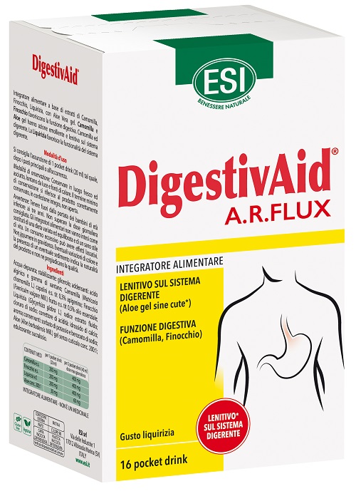ESI DIGESTIVAID AR FLUX 16 POCKET DRINK - Farmapre