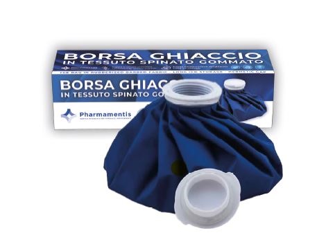 PHARMAMENTIS BORSA GHIACCIO 28 CM IN TESSUTO SPINATO GOMMATO - Farmapre