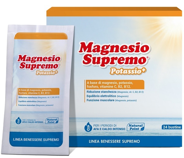 MAGNESIO SUPREMO POTASSIO+ 24 BUSTINE - Farmapre