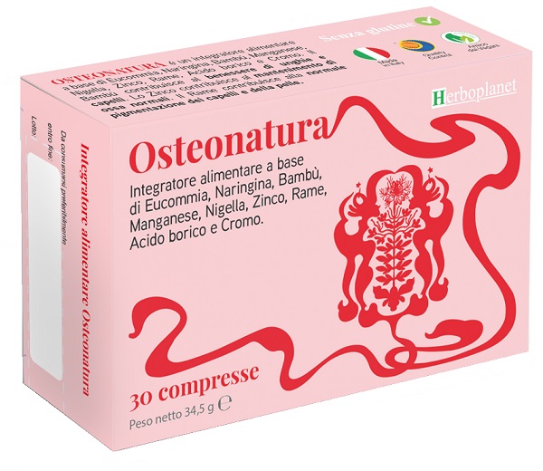 OSTEONATURA 30 COMPRESSE SENZA GLUTINE - Farmapre
