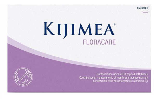 KIJIMEA FLORACARE 56 CAPSULE SENZA EDULCORANTI SENZA GLUTINE SENZA LATTOSIO - Farmapre