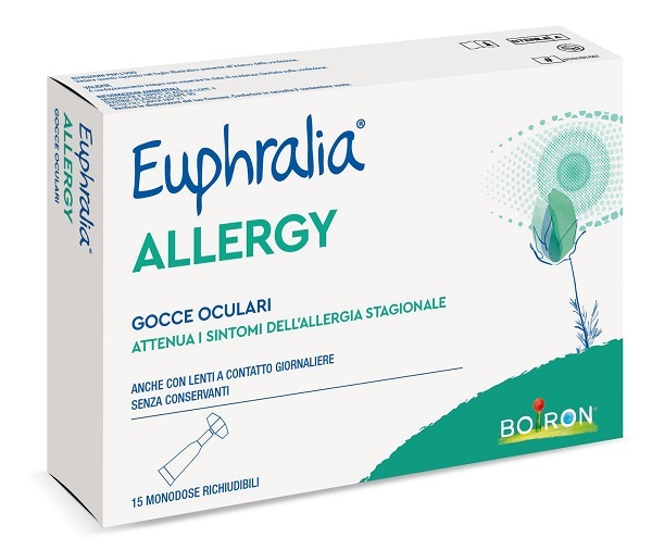 GOCCE OCULARI EUPHRALIA ALLERGY 15 MONODOSE - Farmapre