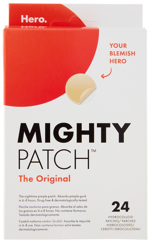 CEROTTO IDROCOLLOIDALE ANTIACNE HERO MIGHTY PATCH THE ORIGINAL 24 PEZZI - Farmapre
