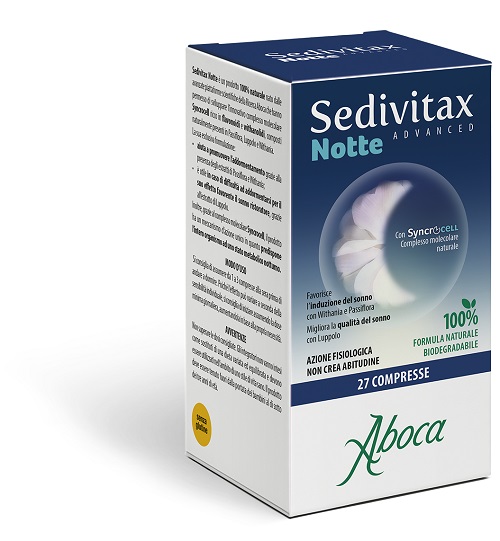 SEDIVITAX NOTTE ADVANCED 27 COMPRESSE - Farmapre