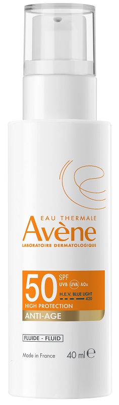 EAU THERMALE AVENE SOLARE FLUIDO ANTI-ETA' SPF 50 40 ML - Farmapre