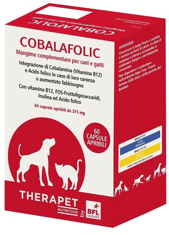 COBALAFOLIC THERAPET 60 CAPSULE - Farmapre