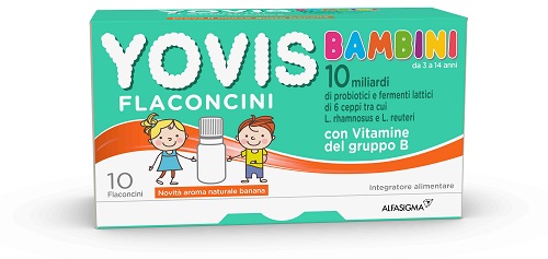 YOVIS BAMBINI BANANA 10 FLACONCINI DA 10 ML - Farmapre