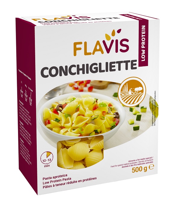 FLAVIS CONCHIGLIETTE APROTEICHE 500 G - Farmapre