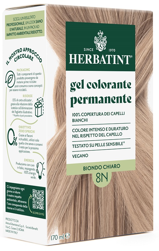 HERBATINT 8N BIONDO CHIARO 170 ML - Farmapre