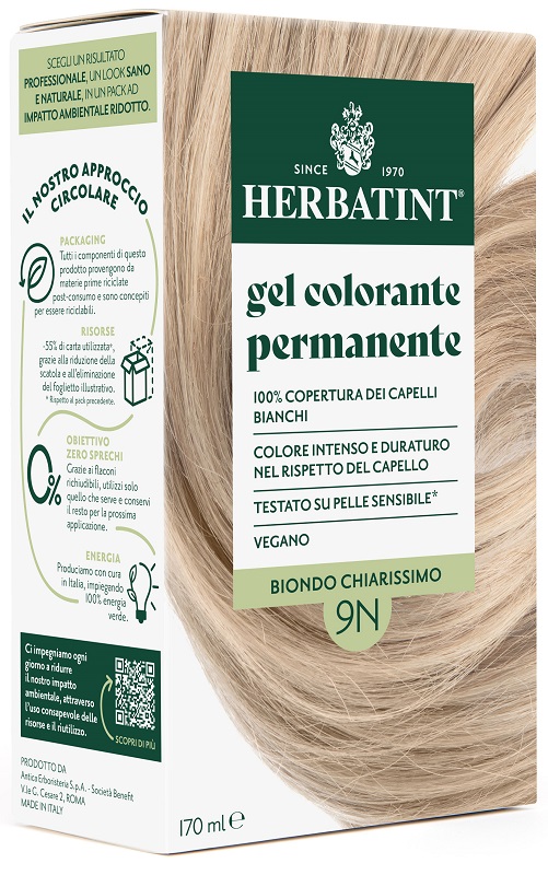 HERBATINT 9N BIONDO CHIARISSIMO 170 ML - Farmapre