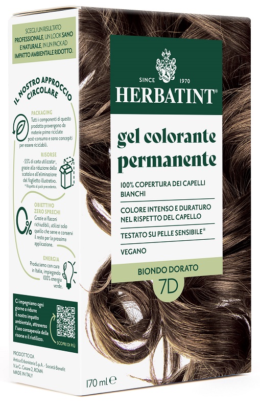 HERBATINT 7D BIONDO DORATO 170 ML - Farmapre
