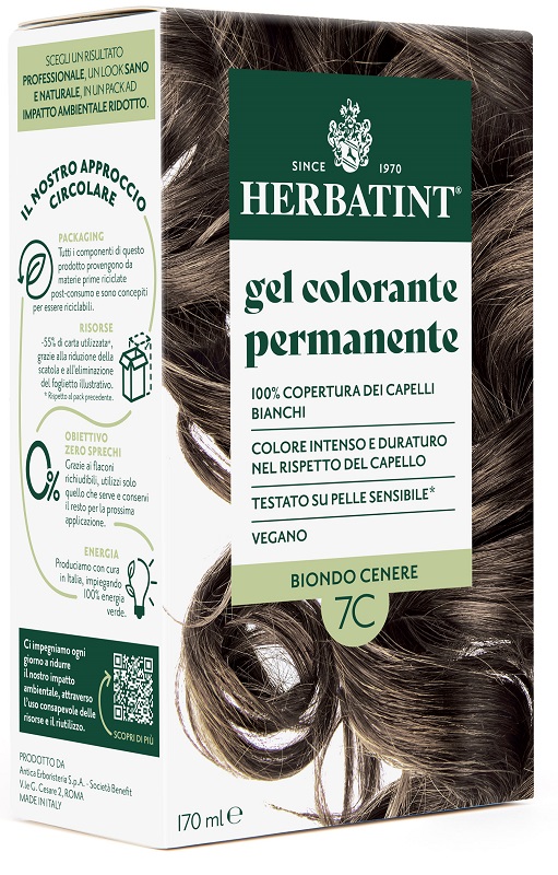 HERBATINT 7C BIONDO CENERE 170 ML - Farmapre