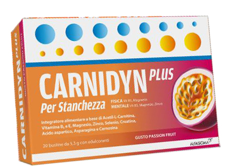 CARNIDYN PLUS 20 BUSTINE DA 5,3 G GUSTO PASSION FRUIT - Farmapre