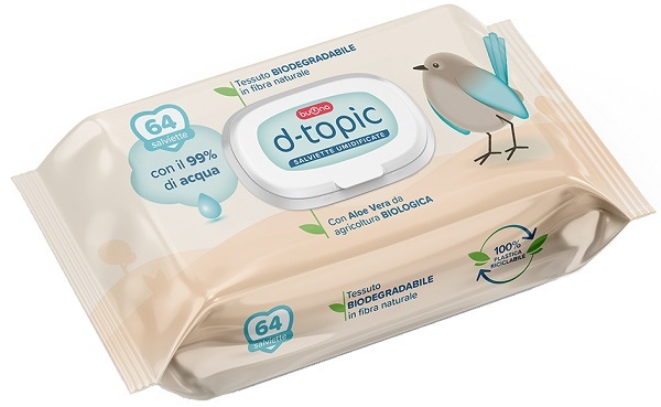 D-TOPIC SALVIETTE UMIDIFICATE 64 PEZZI - Farmapre