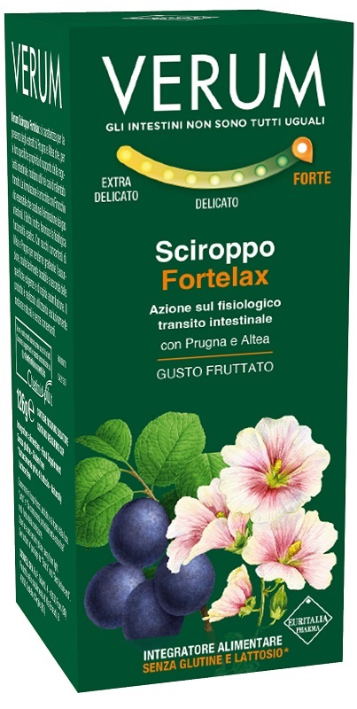 VERUM FORTELAX SCIROPPO FRUTTATO 126 G NEW - Farmapre