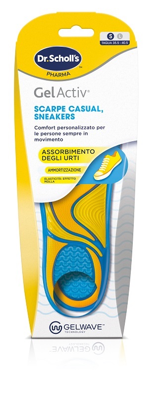 SCHOLL GELACTIV SCARPE CASUAL SNICKERS MISURA SMALL NUOVA SERIE 2025 1 PAIO - Farmapre