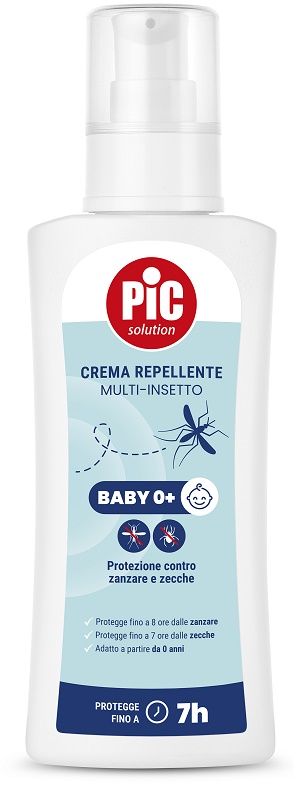PIC SOLUTION CREMA REPELLENTE MULTI-INSETTO BABY 0+ 100 ML - Farmapre