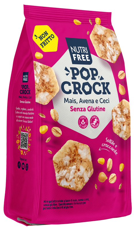 NUTRIFREE POP CROCK MAIS AVENA E CECI 60 G - Farmapre