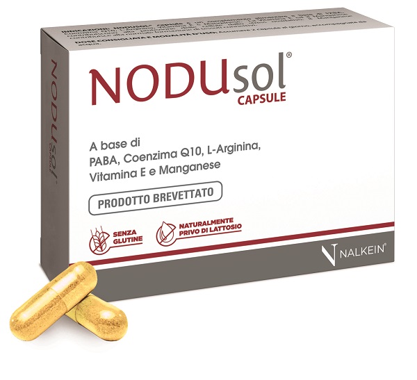 NODUSOL 30 CAPSULE 610 MG PRODOTTO BREVETTATO SENZA GLUTINE NATURALMENTE PRIVO DI LATTOSIO - Farmapre