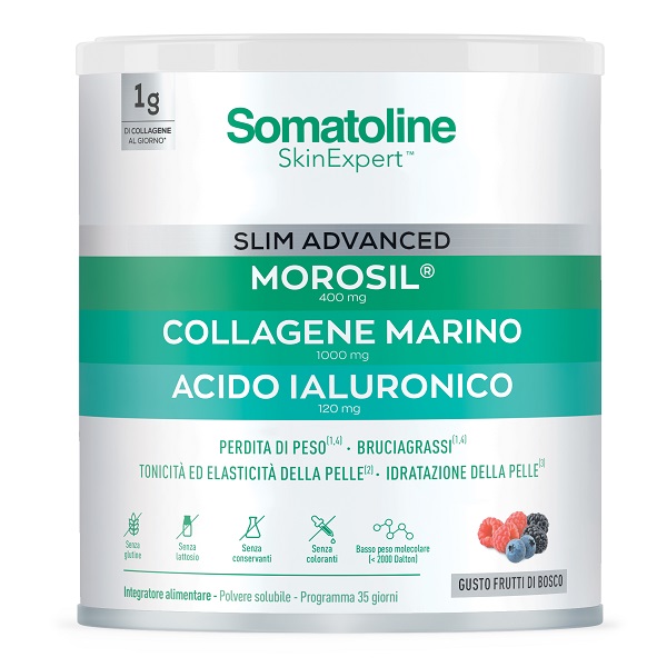 SOMATOLINE SLIM ADVANCED 275 G SENZA GLUTINE SENZA LATTOSIO - Farmapre