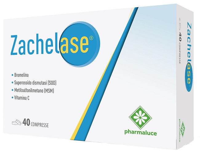 ZACHELASE 40 COMPRESSE SENZA GLUTINE NATURALMENTE PRIVO DI LATTOSIO - Farmapre