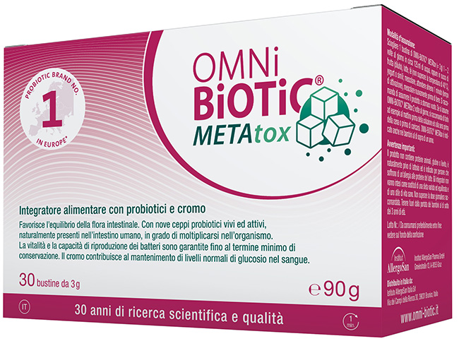 OMNI BIOTIC METATOX 30 BUSTINE 3 G SENZA GLUTINE SENZA LATTOSIO - Farmapre
