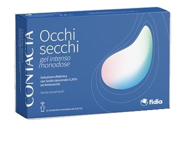 CONTACTA OCCHI SECCHI GEL INTENSO MONODOSE 15 CONTENITORI MONODOSE DA 0,35 ML - Farmapre