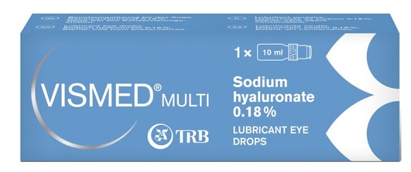 COLLIRIO LUBRIFICANTE VISMED MULTI ACIDO IALURONICO 0,18% 10 ML - Farmapre
