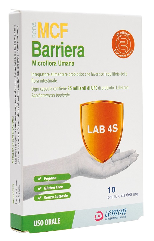 MCF BARRIERA 10 CAPSULE SENZA GLUTINE E LATTOSIO - Farmapre