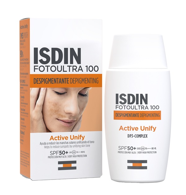 FOTOULTRA 100 ACTIVE UNIFY DEPIGMENTANTE VISO SPF50+ 50 ML - Farmapre
