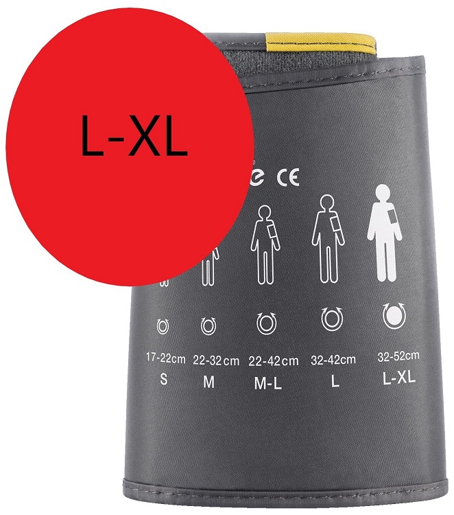BRACCIALE MISURATORE DI PRESSIONE MICROLIFE UNIVERSALE MORBIDO 4G TAGLIA L-XL WS 32-52 CM - Farmapre