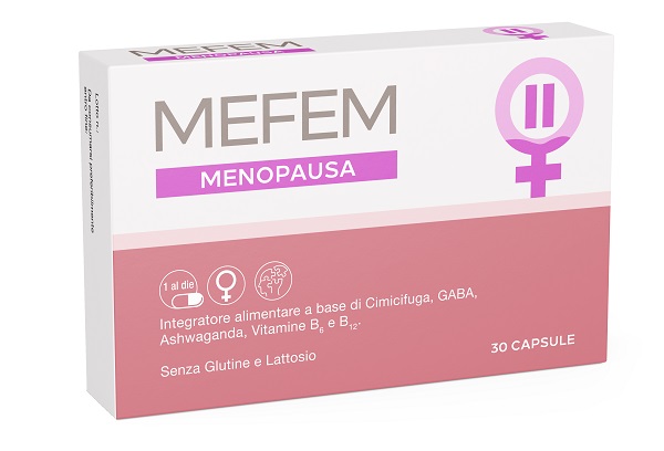 MEFEM MENOPAUSA 30 CAPSULE SENZA GLUTINE E SENZA LATTOSIO - Farmapre